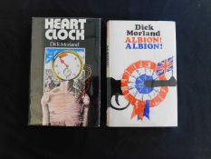 REGINALD HILL 'DICK MORLAND': 2 titles: HEART CLOCK, London, Faber & Faber, 1973, 1st edition,