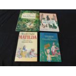 ROALD DAHL: 6 titles: THE MINPINS, ill Patrick Benson, London, Jonathan Cape, 1991, 1st edition,