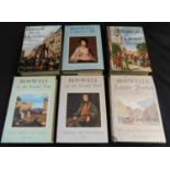 FREDERICK A POTTLE (ED): 5 titles: BOSWELL'S LONDON JOURNAL 1762-1763, London, Heinemann, 1951