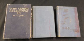 THOMAS TENDRON JEANS: JOHN GRAHAM, SUB-LIEUTENANT, RN, London, Blackie, 1912, 1st edition,