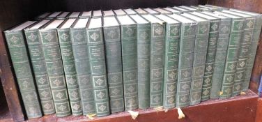 CHARLES DICKENS: COMPLETE WORKS, Heron Books, ND, 36 vols, original decorative rexine gilt (36)