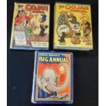 UNCLE OOJAH'S BIG ANNUAL, [1929], 8 coloured plates, original pictorial boards worn with some loss