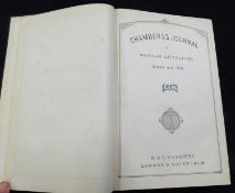 CHAMBERS'S JOURNAL OF POPULAR LITERATURE, SCIENCE AND ARTS, London and Edinburgh, W & R Chambers,
