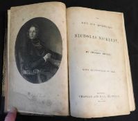 CHARLES DICKENS: THE LIFE AND ADVENTURES OF NICHOLAS NICKLEBY, ill H K Browne, London, Chapman &