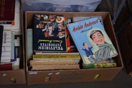 BOX OF MIXED BOOKS - CHILDREN'S ANNUALS