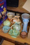 COLLECTION OF WADE POTTERY VASES