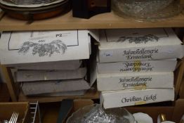 QUANTITY OF CONTINENTAL PORCELAIN YEAR PLATES MANUFACTURED FOR THE BRADFORD EXCHANGE (9)