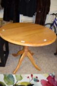 MODERN CIRCULAR KITCHEN TABLE AND FOUR CHAIRS