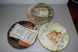 QUANTITY OF COLLECTORS PLATES, ROYAL WORCESTER INCLUDING 'CATNAP' AND 'KITTEN CLASSICS'