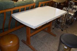 WOODEN TABLE WITH MELAMINE TOP
