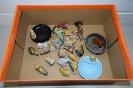 BOX CONTAINING QUANTITY OF SMALL WADE WHIMSIES