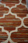 WOVEN FLOOR RUG (Pleae note VAT is to be added on hammer price for this lot)