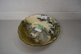 ROYAL DOULTON SERIES WARE BOWL WITH THE 'GIPSIES' PATTERN