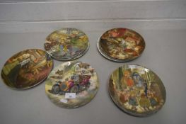 QUANTITY OF WEDGWOOD 'WIND IN THE WILLOWS' COLLECTORS PLATES BY ERIC KINCAID