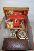 BOX CONTAINING COSTUME JEWELLERY