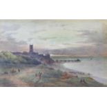 George Parsons Norman (British,19th century), 'Cromer', watercolour, mounted and unframed, signed,