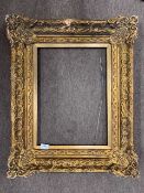 Ornate frame, approx 19x24ins