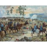 After Max Dittrich and Max Henze (German, 19th century), "Battle of New Orleans" and "Battle of