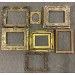 Box of seven ornate frames