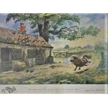 After Norman Thelwell (British, 20th century), A pair of limited edition offset lithographs: "Now