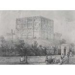 Louis Haghe (Belgium,19th century), After Henry Ninham (British,19th century), Norwich Castle,