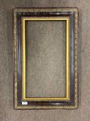 Brown and gilt frame, approx 23x13ins