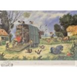 After Norman Thelwell (British, 20th century) A pair of limited edition offset lithographs: "The