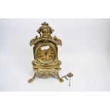 Brass Mantel Clock