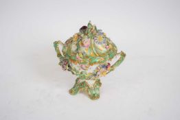 Minton style pot pourri vase and cover (a/f)