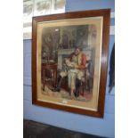 Vintage Pears advertising print 'Little Bobs', oak framed and glazed, 80cm high