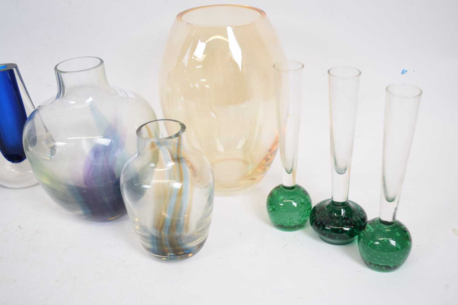 Art Deco Glass Vases Whitefriars - Image 4 of 4