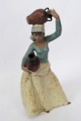 Lladro Gres figure of a young girl modelled as a watercarrier, 34cm high