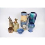 Group of Studio Pottery Vases