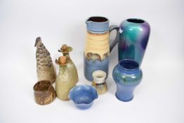 Group of Studio Pottery Vases