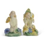 Two Royal Doulton figures of fairies one HN1535 together with similar example (2)One in good