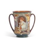 Royal Doulton loving cup commemorating the coronation of Edward VIII limited edition of 1000 this