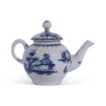 Lowestoft Porcelain Toy Teapot c.1765