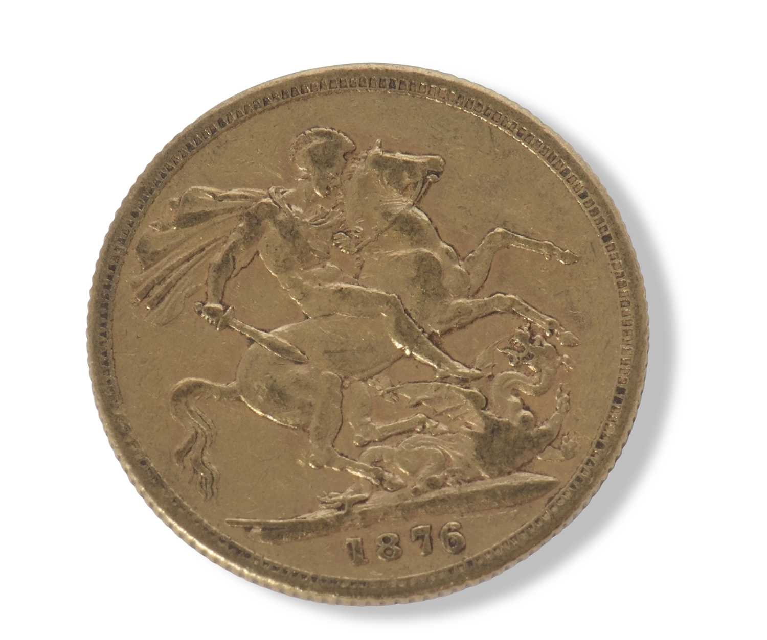 Victorian young head Sovereign, dated 1876 - Image 2 of 2
