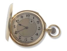 First quarter of 20th century18ct gold minute repeater full hunter pocket watch made by J R Losada