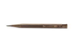 Elizabeth II hallmarked 9ct Gold encased propelling pencil by 'Yard-O-Led' 422767, 12cm long