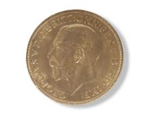 George V sovereign dated 1911