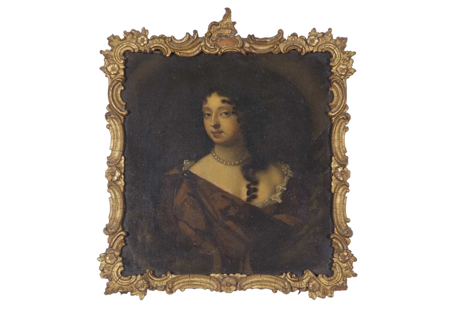 British School, 18th Century, Manner of Sir Peter Lely (Dutch, 1618-1680), Portrait of a young lady,