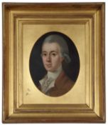 Circle of John Joseph Zoffany RA (German, 1733-1810) Portrait of Richard Brinsley Sheridan (1751-