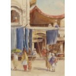 Violet Esther Drury Clutterbuck (British, 1869-1960), Peshawar, watercolour, 13x9ins