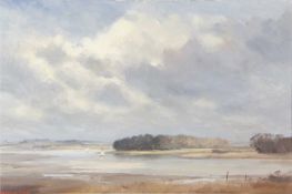 Marcus Ford (British, 1914-1989), "The Deben at Hemley, Suffolk", oil on canvas, signed, 20x30ins