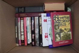 ONE BOX OF MIXED BOOKS - WAR INTEREST