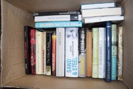 ONE BOX OF MIXED BOOKS - WAR INTEREST