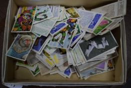 BOX OF MIXED TEA CARDS