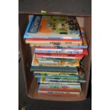 ONE BOX OF MIXED BOOKS - CHILDREN'S ANNUALS