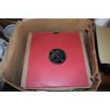 BOX OF MIXED 78RPM RECORDS